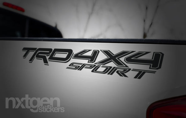 TRD 4x4 SPORT Decals (2016+)
