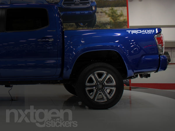 TRD 4x4 SPORT Decals (2016+)