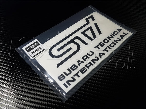 Subaru STI Fog Lamp Cover Vinyl Decals