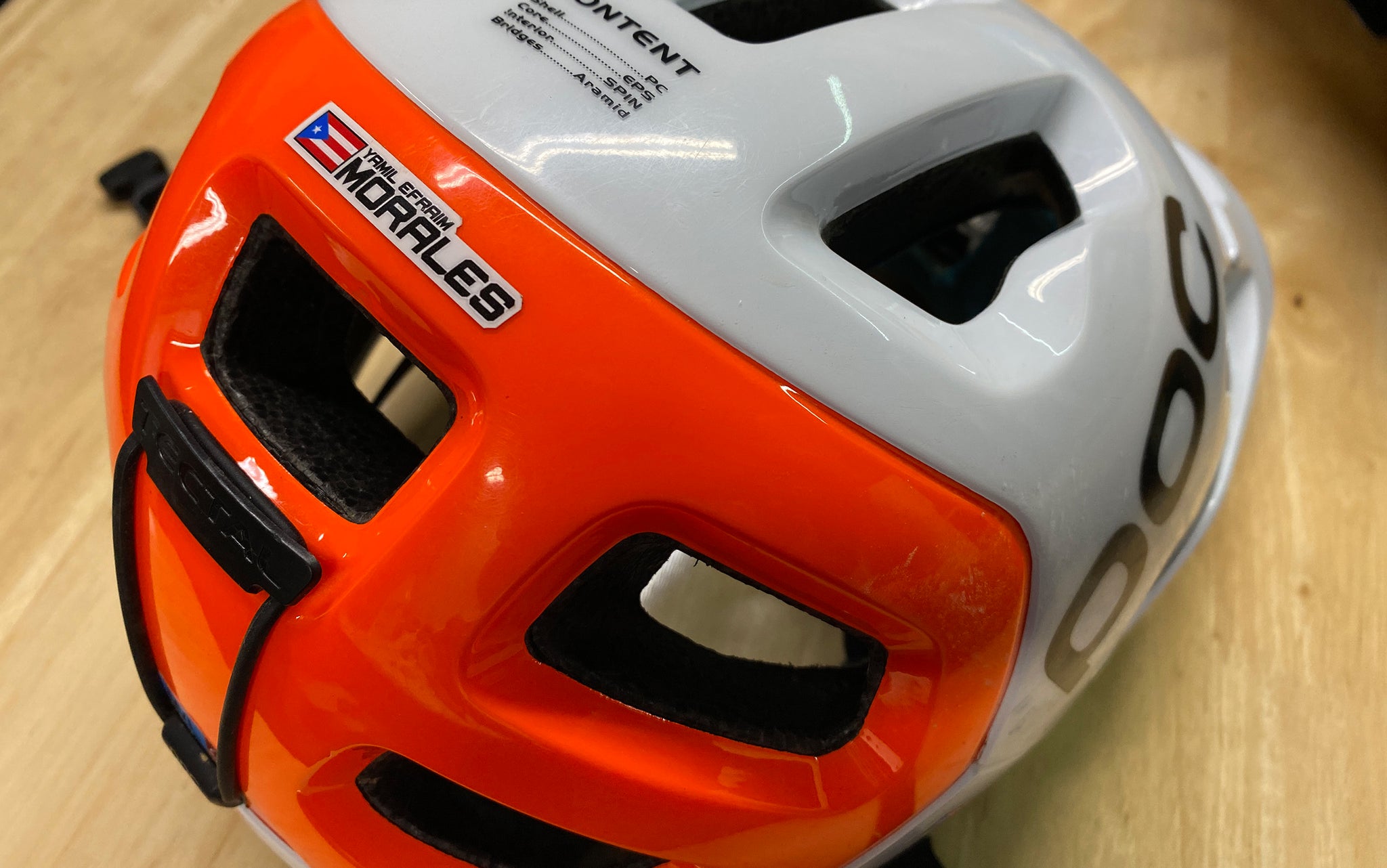 4 Piece Custom Bicycle Name Decal Set - Black & White USA Flag Bike Stickers