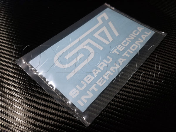 Subaru STI Fog Lamp Cover Vinyl Decals